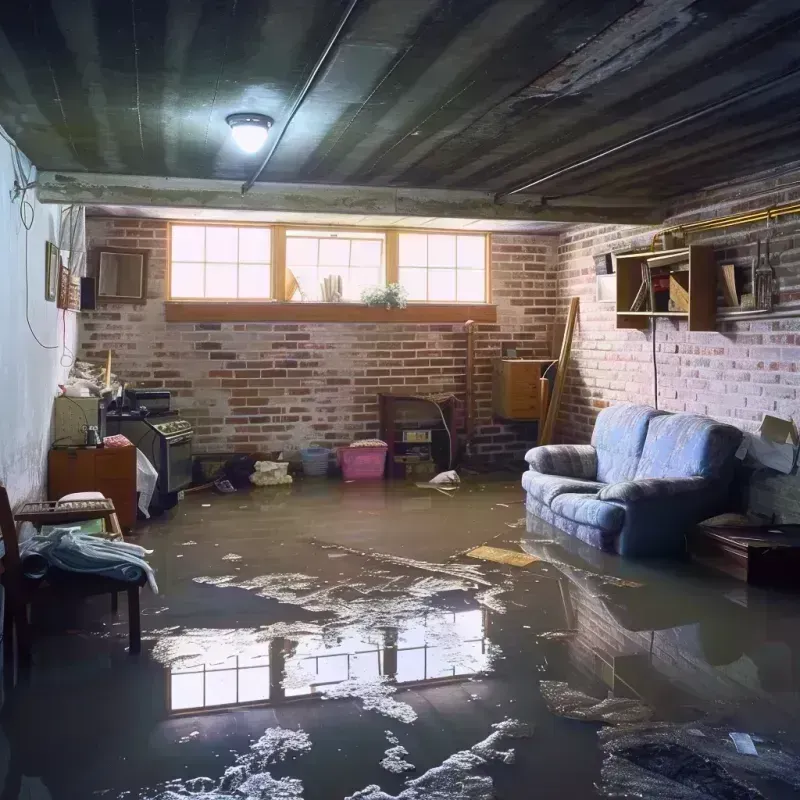 Flooded Basement Cleanup in La Porte, IN